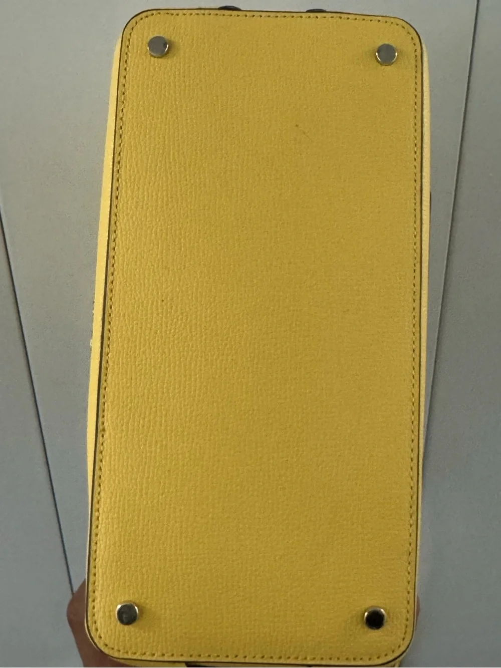 kate spade Yellow Pebbled Leather Shoulder Bag